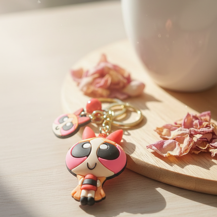 Powerpuff  Girls Keychain / Bag Charm