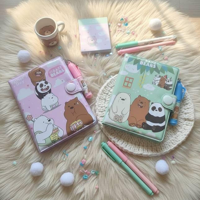 Panda Notebook With Pen