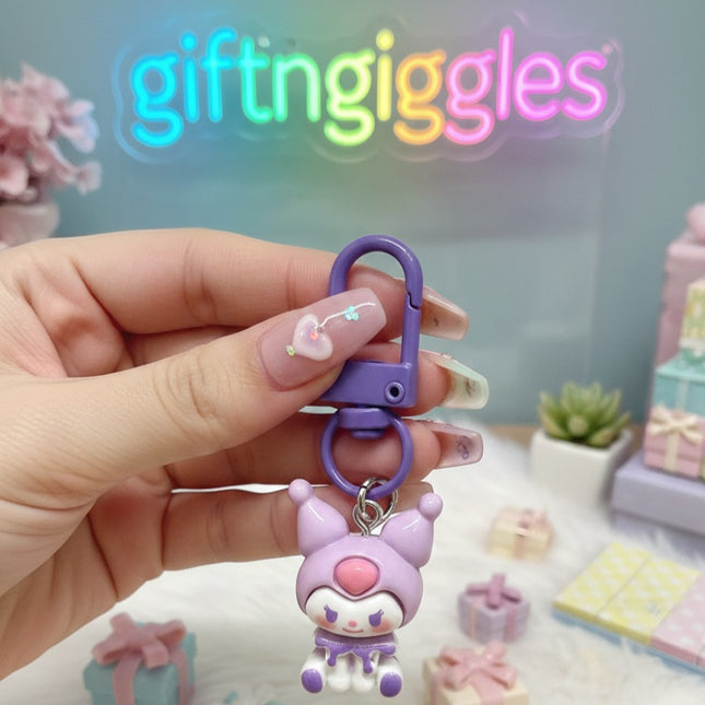 Kuromi Zip/Bag Charm