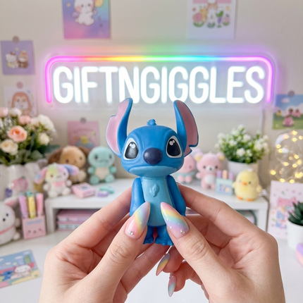 Adorable Stitch Collectible Figurine - Multiple Expressions