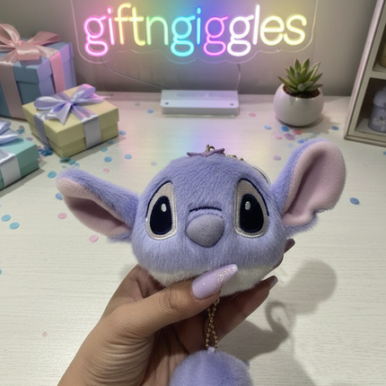Cute Stitch Plushy Keychain/Bag Charm