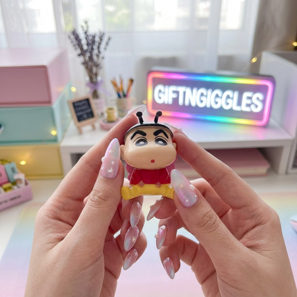 Mini Shinchan Figurines 6 pieces set