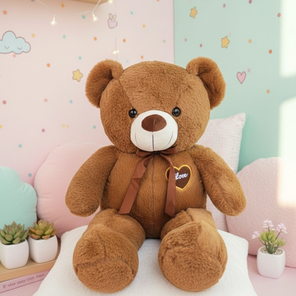 Big Teddy Plushy Toy with Blanket - Soft & Furry