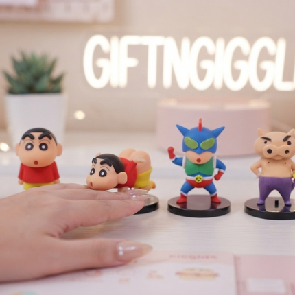 Adorable Shinchan Character Action Figure Collection