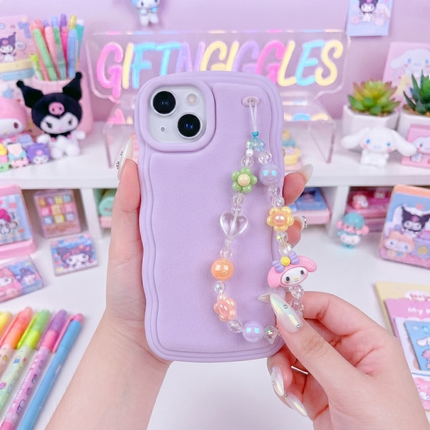 ✨ Sanrio Inspired Kawaii Beaded Phone Charm - 🎀📱💖