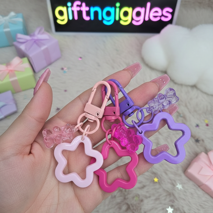 Cute Bag/Zip Charm 4 pieces set