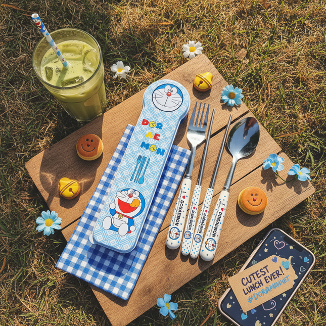 Doraemon Cutlery Set