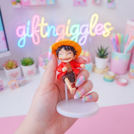 🌟 Monkey D. Luffy "One Piece" Action Figure Collection – GiftnGiggles! 👒🏴‍☠️✨