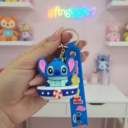 Stitch Tropical Keychain/Bag Charm