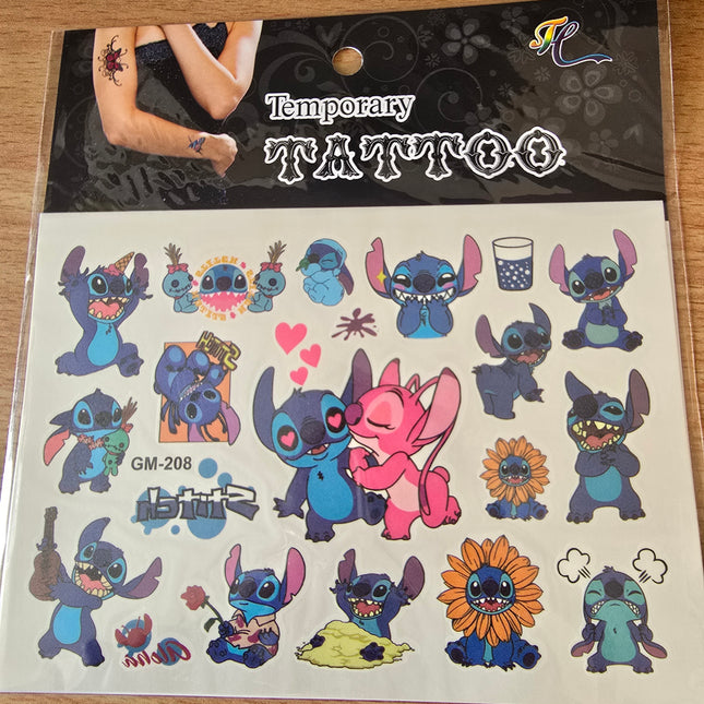 Stitch Tattoo Stickers