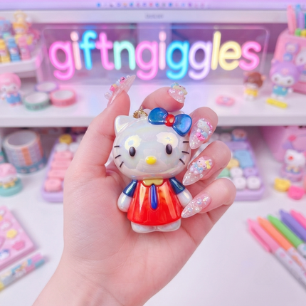Adorable Hello Kitty Kawaii Acrylic Bag Charms & Keychain🎀💕