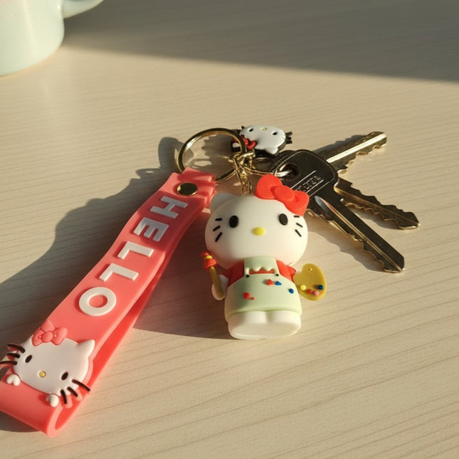 Cute Hello Kitty Keychain/Bag Charm