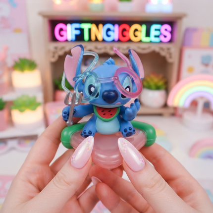 🌟 Big Size Summer Stitch Figurines Collection 🌊🍍