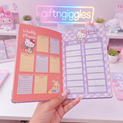 ✨ Hello Kitty Spinner Diary – Cute & Interactive Kawaii Stationery 🎀📓