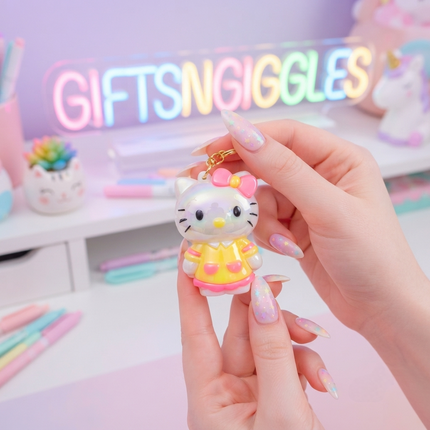 Adorable Hello Kitty Kawaii Acrylic Bag Charms & Keychain🎀💕