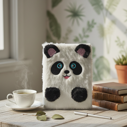Cute Furry Panda Dairy