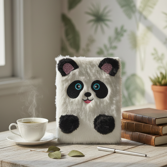 Cute Furry Panda Dairy