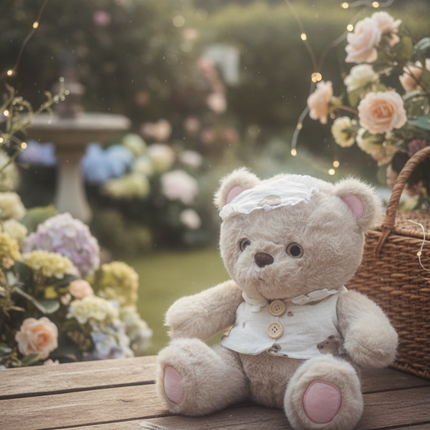 Pastel Bear Plush