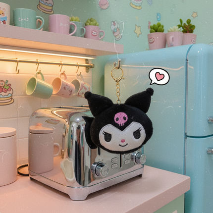 Soft Kuromi Keychain
