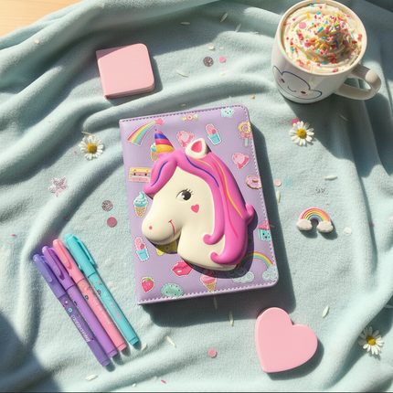 Cute Unicorn Diary