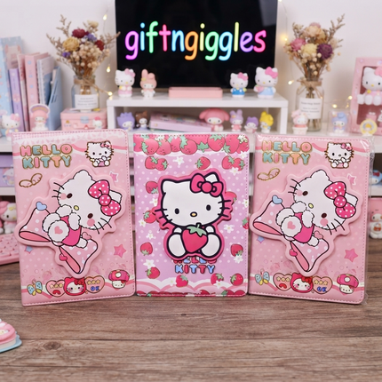 ✨ Hello Kitty Spinner Diary – Cute & Interactive Kawaii Stationery 🎀📓