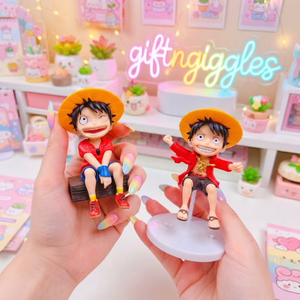 🌟 Monkey D. Luffy "One Piece" Action Figure Collection – GiftnGiggles! 👒🏴‍☠️✨