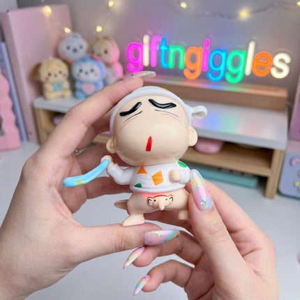 Crayon Shinchan Pyjama Toy Keychain