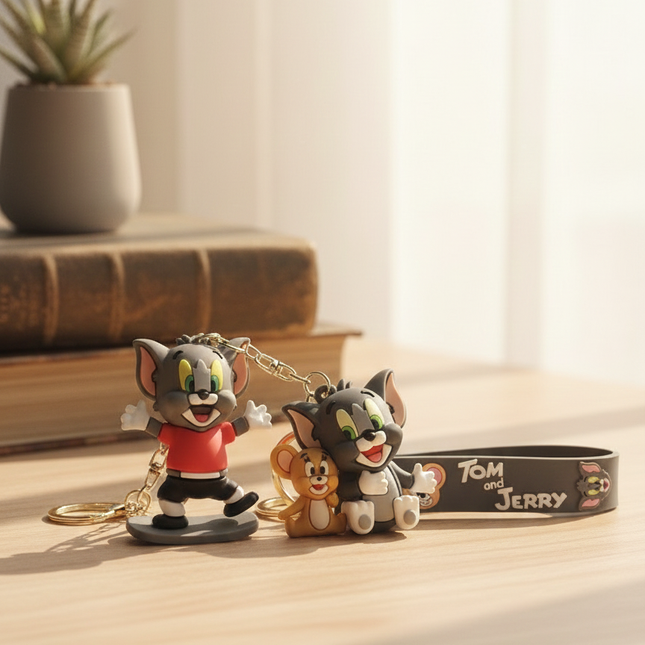 Tom nd Jerry Keychain / Bag Charm