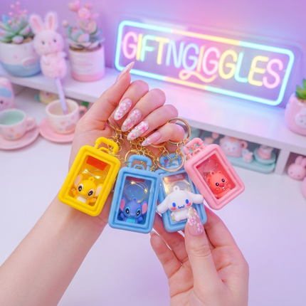 Adorable Mini Suitcase Keychains & Bag Charms 🧳✨ Cute Cartoon Travel Accessories 🌟