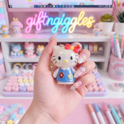 Adorable Hello Kitty Kawaii Acrylic Bag Charms & Keychain🎀💕