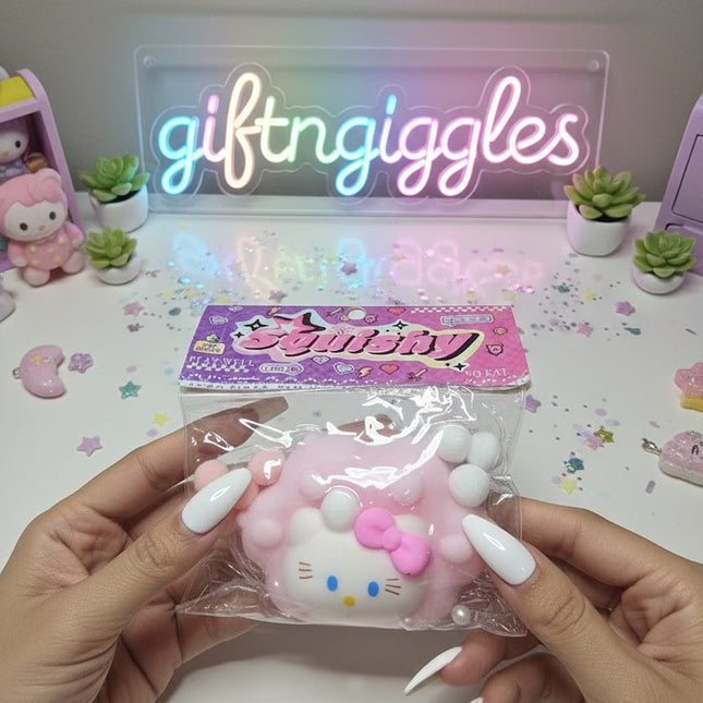 Hello Kitty Pink Cloud Squishy