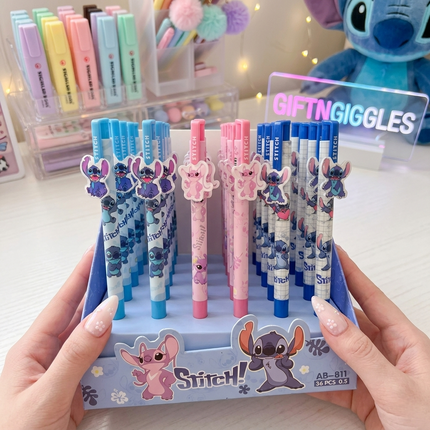 Cute Stitch & Angel Cartoon Pens