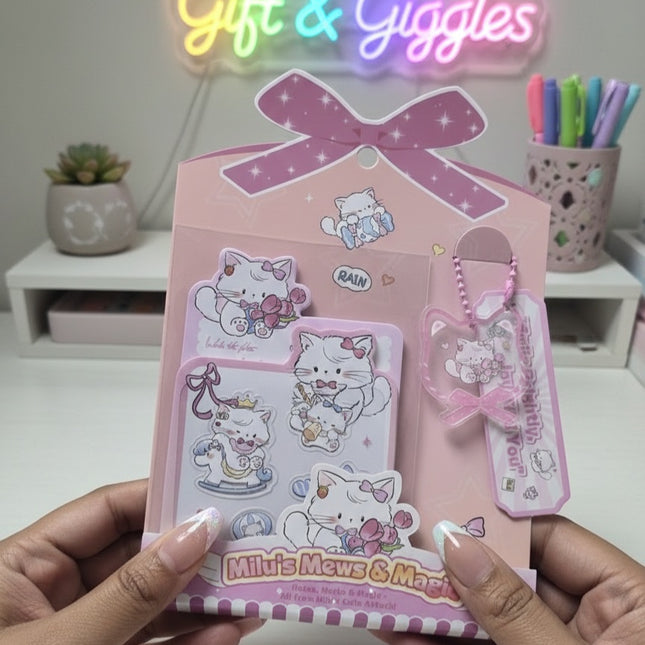 Kitty Sticky Notes
