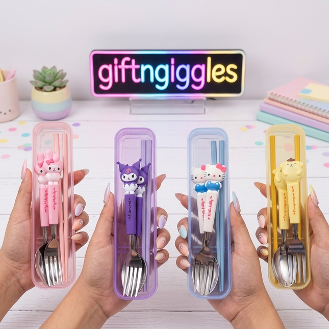 Sanrio Cutlery Set