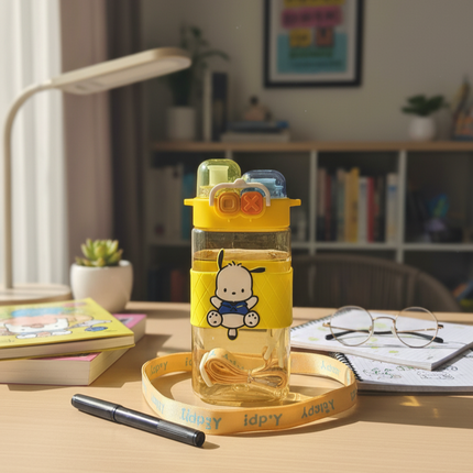 Kawaii Dual Sipper Water Bottle