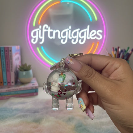 Water Keychain / Bag Charm