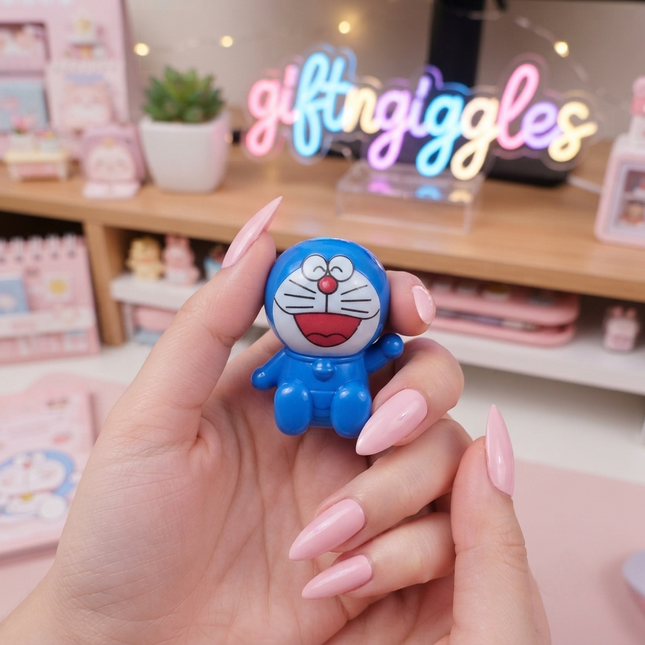 Adorable Doraemon Character Pencil Sharpener – Cute Desk Accessory 🤖✏️✨