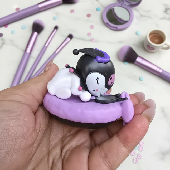 Kuromi Collectible Figurine – Kawaii Desk Buddy
