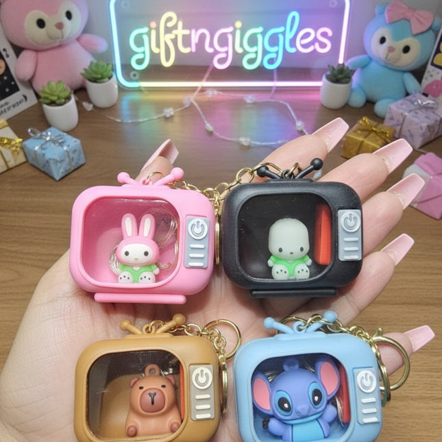 Tv  keychain