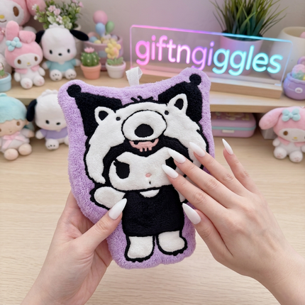 Cute Sanrio Character Plush Hand Towels 🧼✨