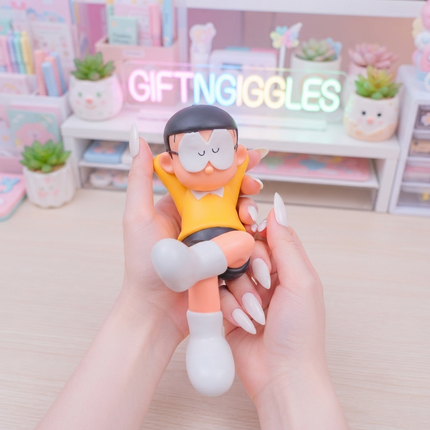 Lazy Day Nobita Nobi Collectible Figurine 😴👓✨