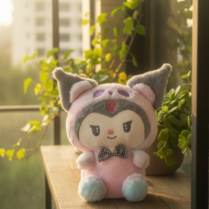 Pastel Rainbow Kuromi Plush