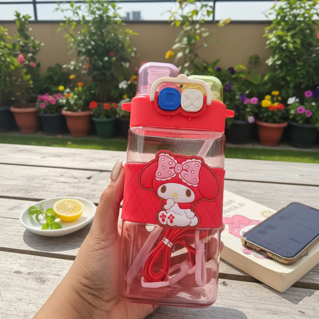 My Melody Dual Sipper Water Bottle
