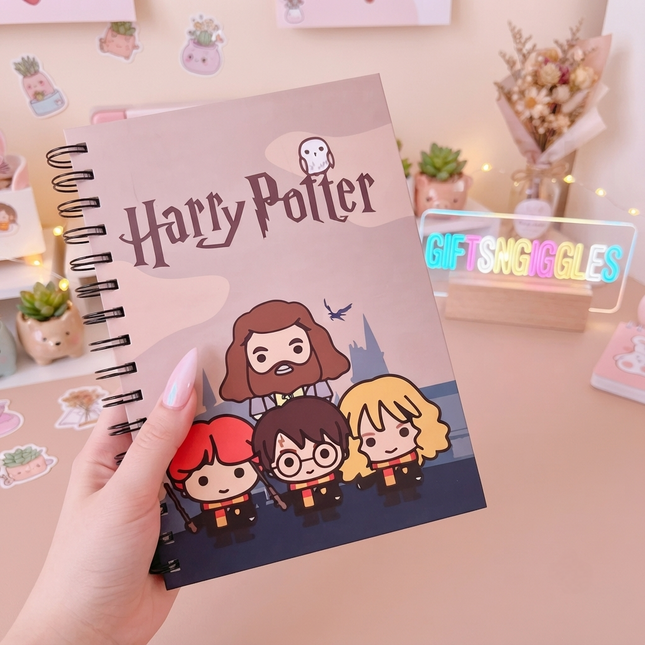 ✨ Enchant Your Notes with this Magical Harry Potter Spiral Notebook! ✨