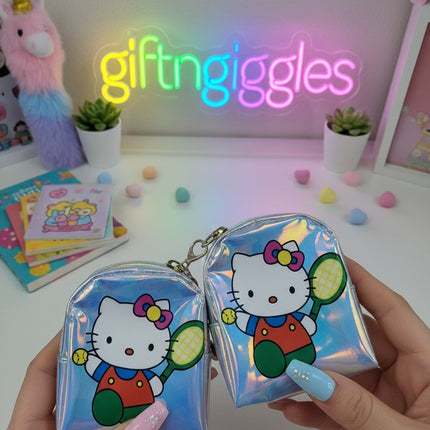 Hello Kitty Holographic Coin Purse/Keychain/Bag Charm