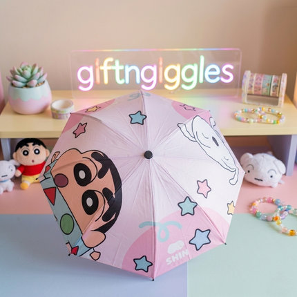 Cute & Compact Crayon Shinchan Rainy Day Essentials Umbrella