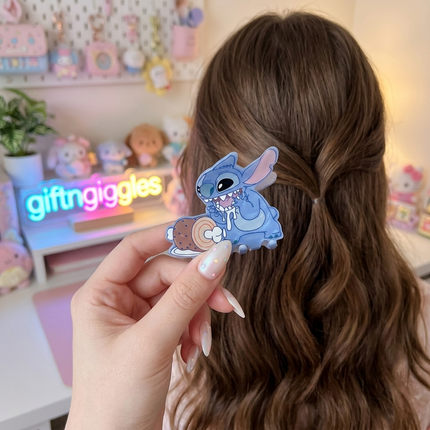 Stitch Claw Clip