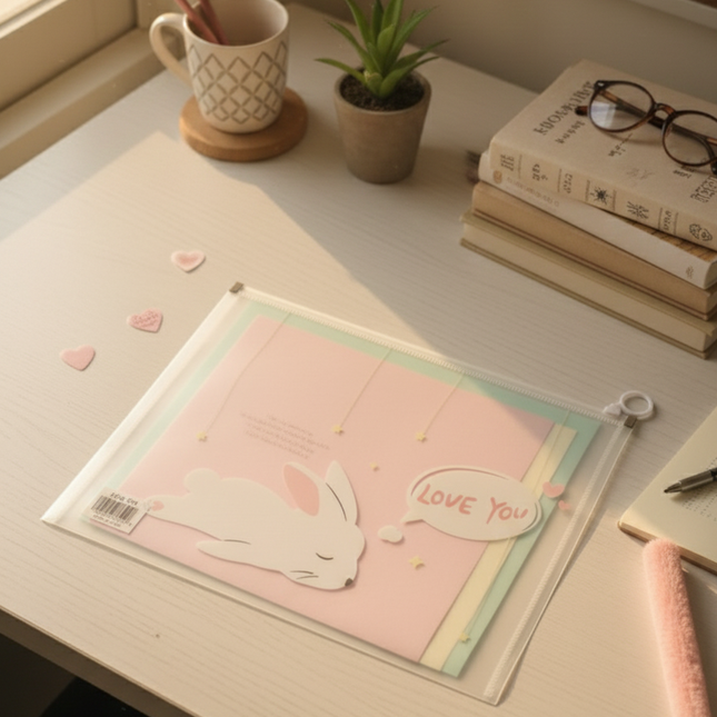 Kawaii A4 Dreamy Animals Documents Folder