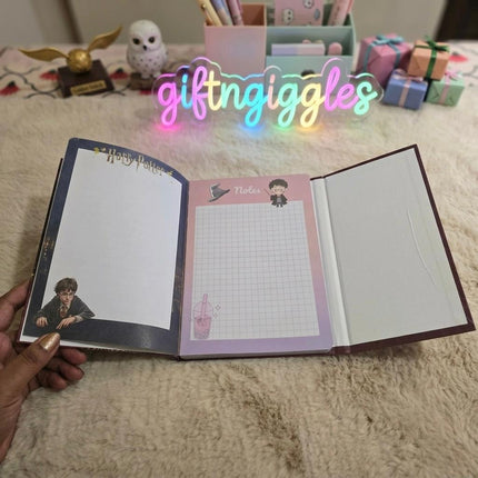 Magical Harry Potter Magnetic Closure Stationery Diary