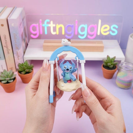 Cute Stitch Swing Figurine